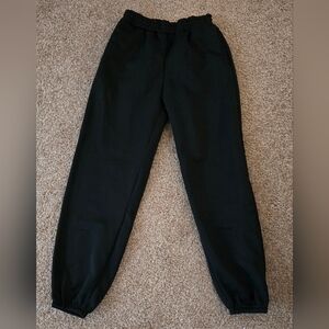 Black Jogger Sweatpants, size medium